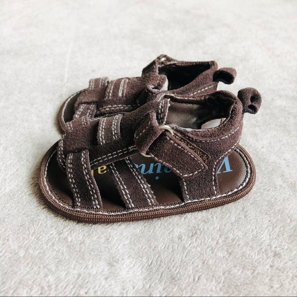 Vitamins Baby Soft Suede Fisherman Sandals